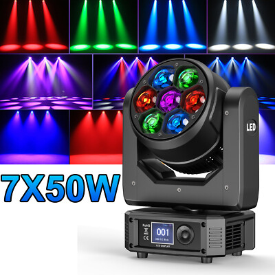350W Beam Wash Zoom Moving Head Spot Strahl 4IN1 RGBW DMX DJ Disco Bühnenlicht