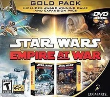 Star Wars: Empire at War -- Gold Pack Jewel Case (PC, 2010)
