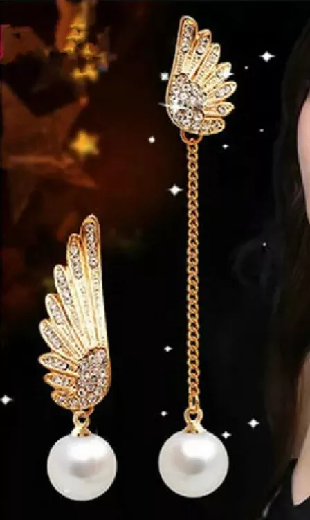 Long short earrings shop