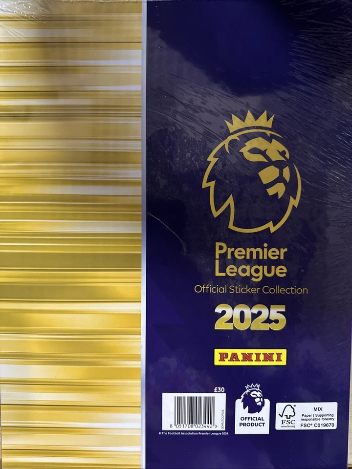 Álbum De Pegatinas Oficial De La Premier League 2025 - Imagen 2 de 2
