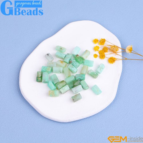 Natural Assorted Gemstone Faceted Tube Column Beads for Jewelry Making 8x12mm - Picture 169 of 192