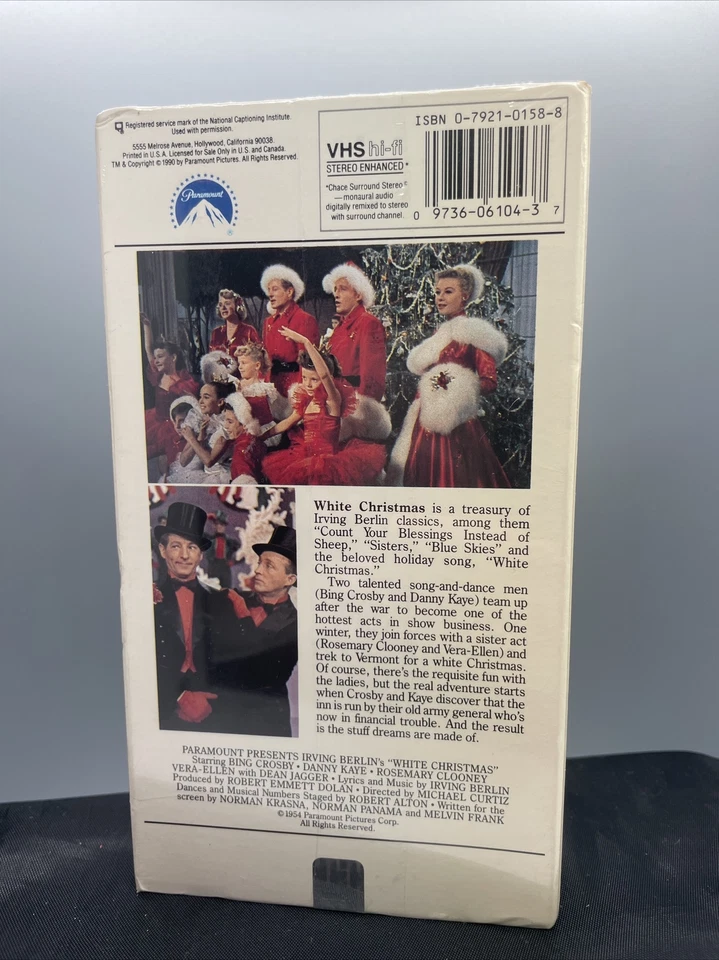 NEW! Irving Berlin's White Christmas VHS SEALED! - Image 2 of 2