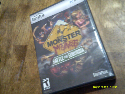 New PC Monster Madness: Battle for Suburbia - Zombie Game Brand New