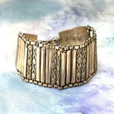 ANCIENT BRONZE SILVER VIKING BRACELET AUTHENTIC ARTIFACT JEWELRY