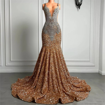 formal dresses sparkle Gorgeous Shiny Homecoming Dresses Sequin Mermaid Light Blue Backless Prom  Dress Gorgeous Shiny Blue