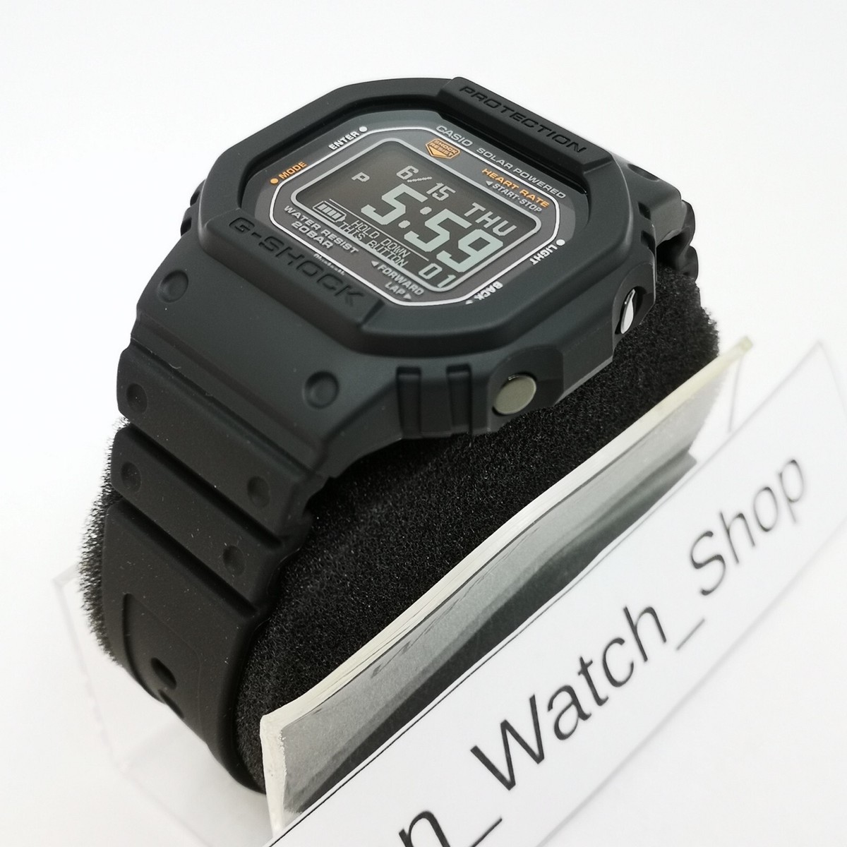 CASIO G-SHOCK DW-H5600-1JR Black G-SQUAD Sport Digital Men's