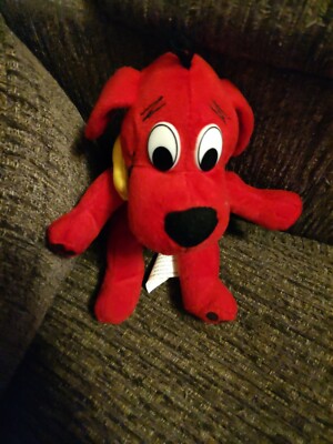 Clifford The Big RED Dog Plush Stuffed Animal Scholastic 2007 8â Nanco Toy Small | eBay