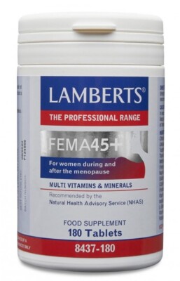Lamberts Fema45+ Tablets (180) BBE 06/2027