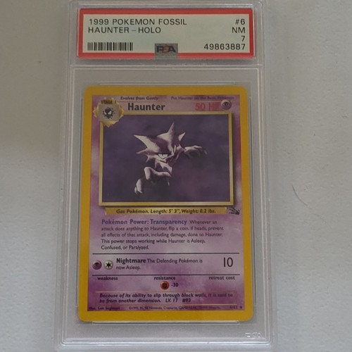 Haunter (Unlimited) graded PSA 7 for sale on eBay
