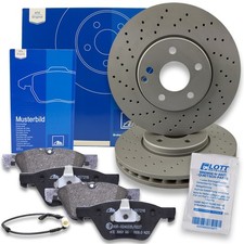 ATE Bremsscheiben Ø335mm + Beläge + WaKo Vorne passend für MB S-Klasse W221