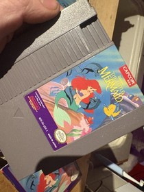 The Little Mermaid Nintendo NES Game Complete In Box (1991 Disney)