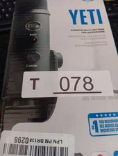 Logitech for Creators - Blue Yeti Premium Multi-Pattern USB Condenser Microphone