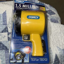 DORCY 41-1096 RECHARGEABLE FLASHLIGHT *BRAND NEW SEALED 1.5 Million Candle Power