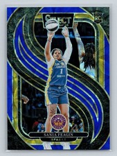 SANIA FEAGIN Rookie Blue Scope Premier 112/199 #130 2025 Panini Select WNBA