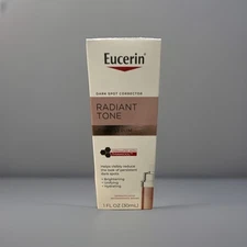 Eucerin Radiant Tone Dark Spot Corrector Dual Serum with Thiamidol, 1 fl oz