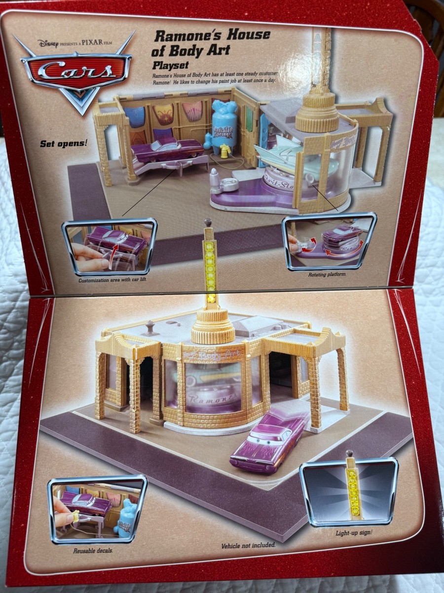 Disney Pixar Cars Ramone's House of Body Art Playset 1st Edition