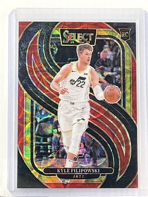 Kyle Filipowski 2024-25 Panini Mosaic #/299 Red Scope RC - 22527