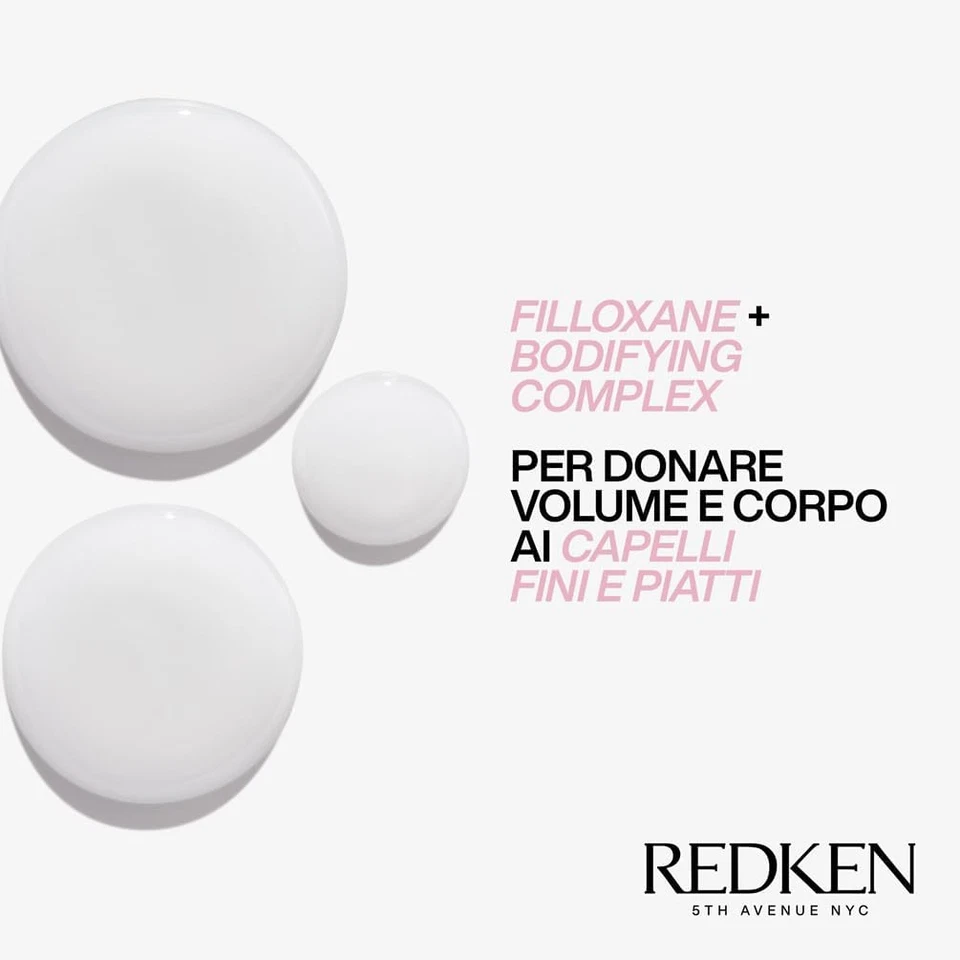 Redken | Shampoo Professionale Volume Injection, Volumizzante per Capelli Lisci  - Immagine 2 di 4