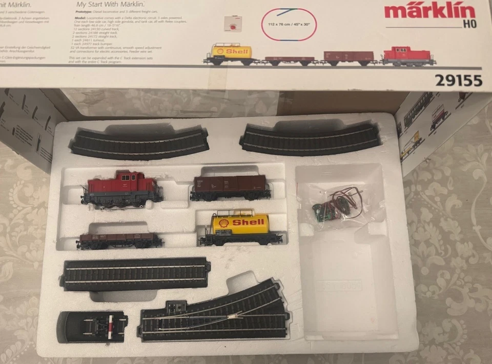 Märklin H0 Digital C- Gleis 29155 Startpackung Güterzug DB Wechselstrom