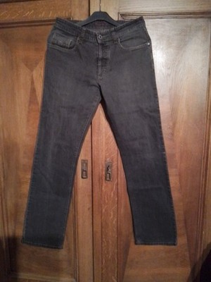 Hattrick Herren Jeans Schwarz W32 L32 Grades Bein  97%Baumwolle 3%Elasthan