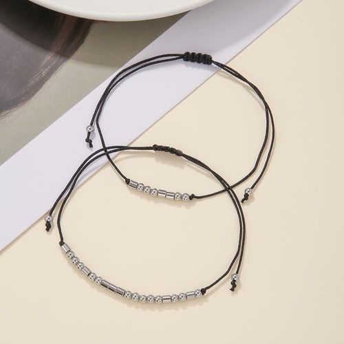 Inspirierendes Morsecode Armband für Frauen Männer, lustige Geschenke für beste Freundin, Lon - Bild 3 von 6
