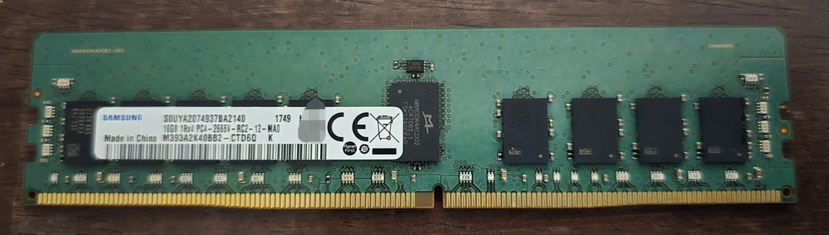 PC4-21300 (DDR4-2666) Bus Speed ECC Network Server Memory (RAM