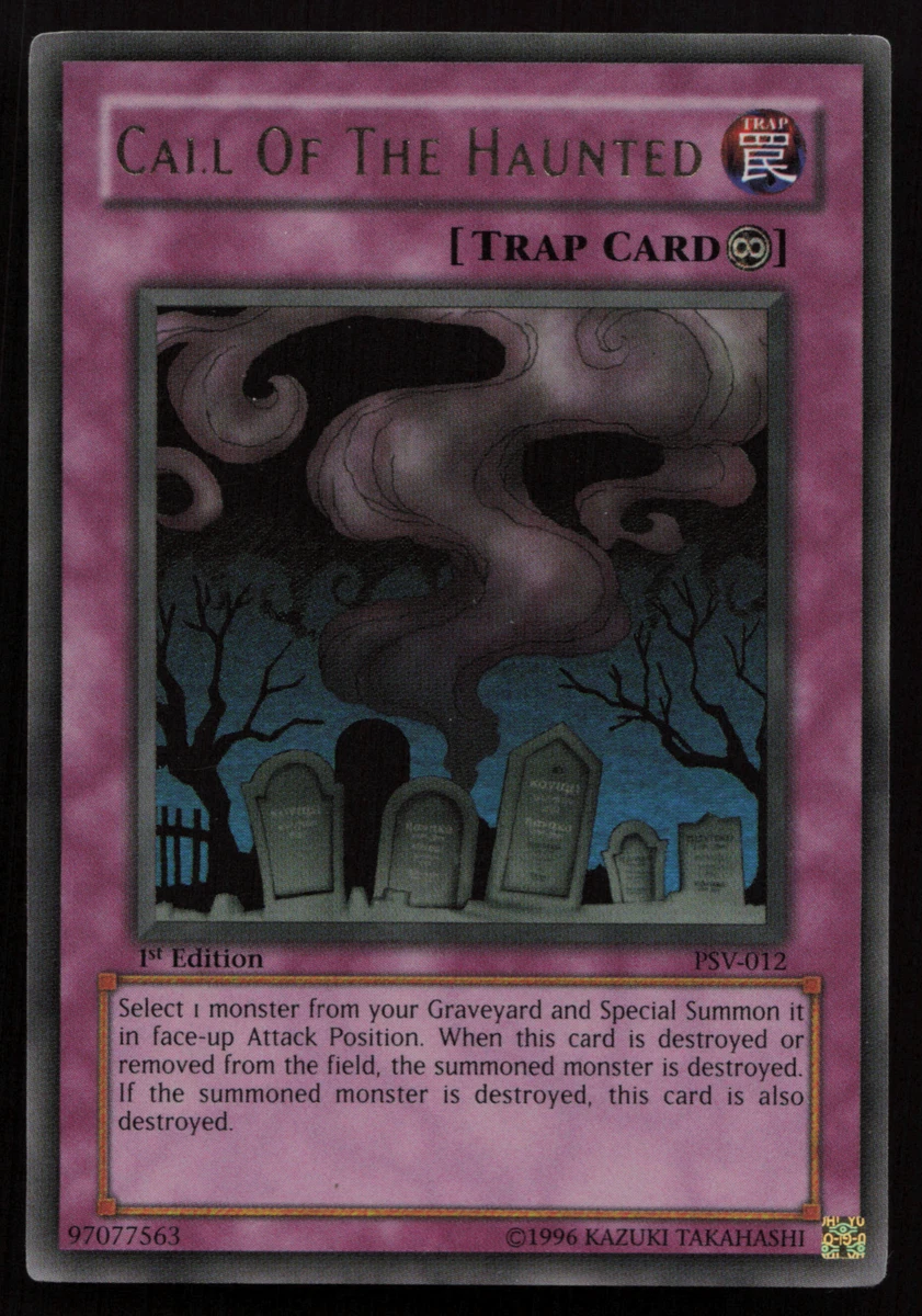 Yu-Gi-Oh! TCG Call of the Haunted Individual Trading Card Games