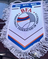 BANDERÍN DE FÚTBOL VINTAGE - FEDERACIÓN DE FÚTBOL DE ARMENIA
