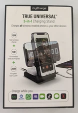 My Charge True Universal 3-in-1 Wireless Charging Stand