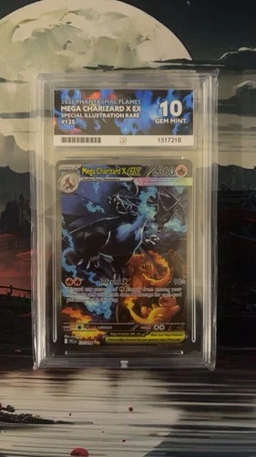 Pokémon Charizard Phantasmal Flames Ace 10 Perfect Subs
