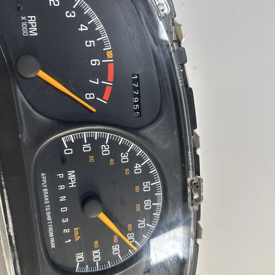 Speedometer 1999 PONTIAC MONTANA VAN 16191269 BB5 Foto 4 de 4
