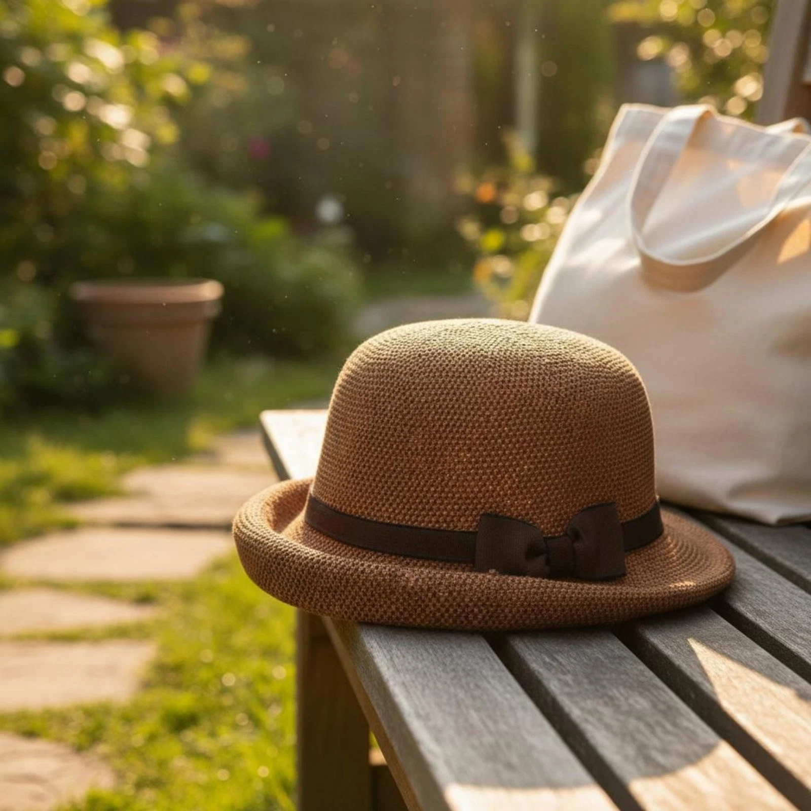 Women's Bow Sun Hat Lightweight & Breathable Sun Hat with Bow for Travel
Opens in a new window or ta