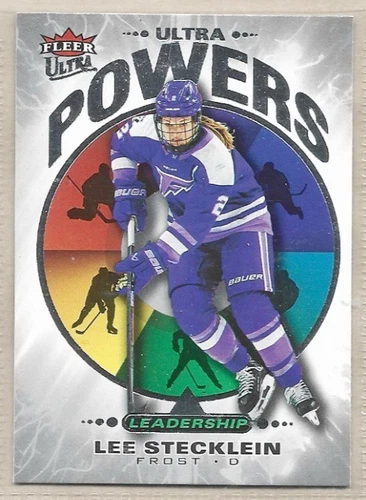 Lee Stecklein Minnesota Frost 2025-26 Fleer Ultra PWHL Ultra Power #UP-6
