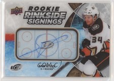 2018-19 Upper Deck Ice Rookie Rinkside Signings Sam Steel #RRS-SS Auto 1q2