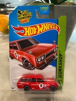 2014 Hot Wheels #206 Hw Workshop 71 Datsun Bluebird 510 Wagon Rot Ovp 1:64