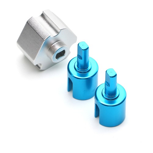 Aluminium Differentialsperre Diff Locker Mit Cup Für Tamiya TT-01 1/10 RC Auto - Picture 5 of 5