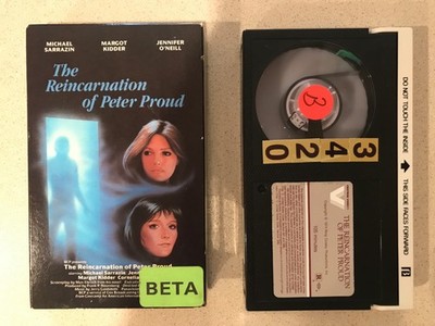 The Reincarnation of Peter Proud (BETA, 1985, Vestron) Michael Sarrazin