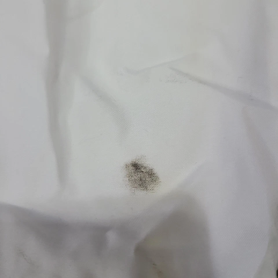 Pantalones deportivos vintage Nike blancos holgados Swoosh Y2K para hombre talla XL Foto 3 de 4