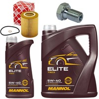 MotoröL Filter Set 5W40 API SN / CH-4 6 Liter + Schraube FüR BMW 7Er 728I 193 PS