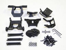 NEW TRAXXAS RUSTLER Body Mounts CLIPLESS Screws Bumpers Toe Links Wheeli RUE4H