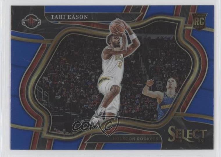 2022-23 Panini Select Courtside Blue Prizm Tari Eason #278 14ql