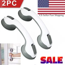 2PC Plastic Grab Bar Bathroom Safety Handicap Shower Tub Handle Support 300lbs