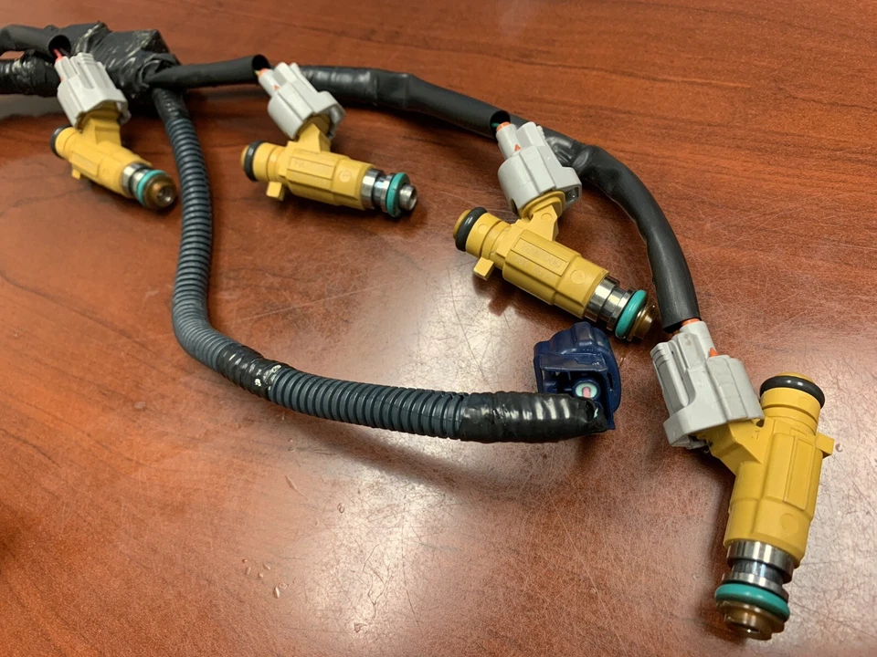 444cc SR20VET X-Trail GT Injectors Set Nissan SR20VE NEO VVL P12 Sentra B13 B14 - Image 2 of 4