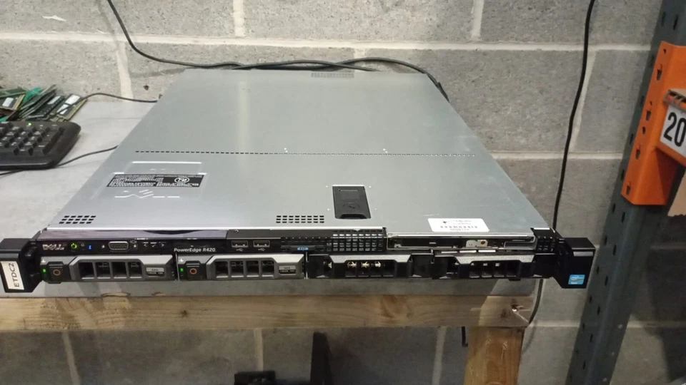 Dell PowerEdge R420 Xeon E5-2407 V2 8 CORE H310 48GB RAM 4 BAY 3.5 292GB SAS 15K - Image 2 of 4