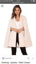 House Of Cb Pink Nude Cape / Coat