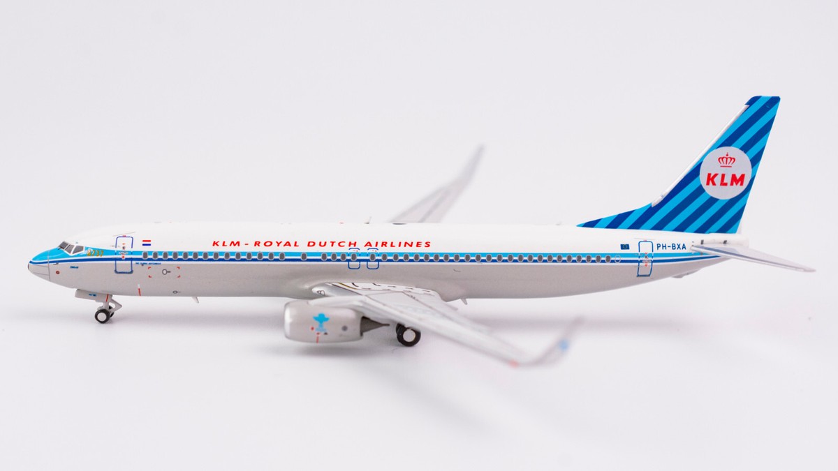 NGmodel KLM 737-800/w PH-BXA Retro livery 1/400 58011 | eBay
