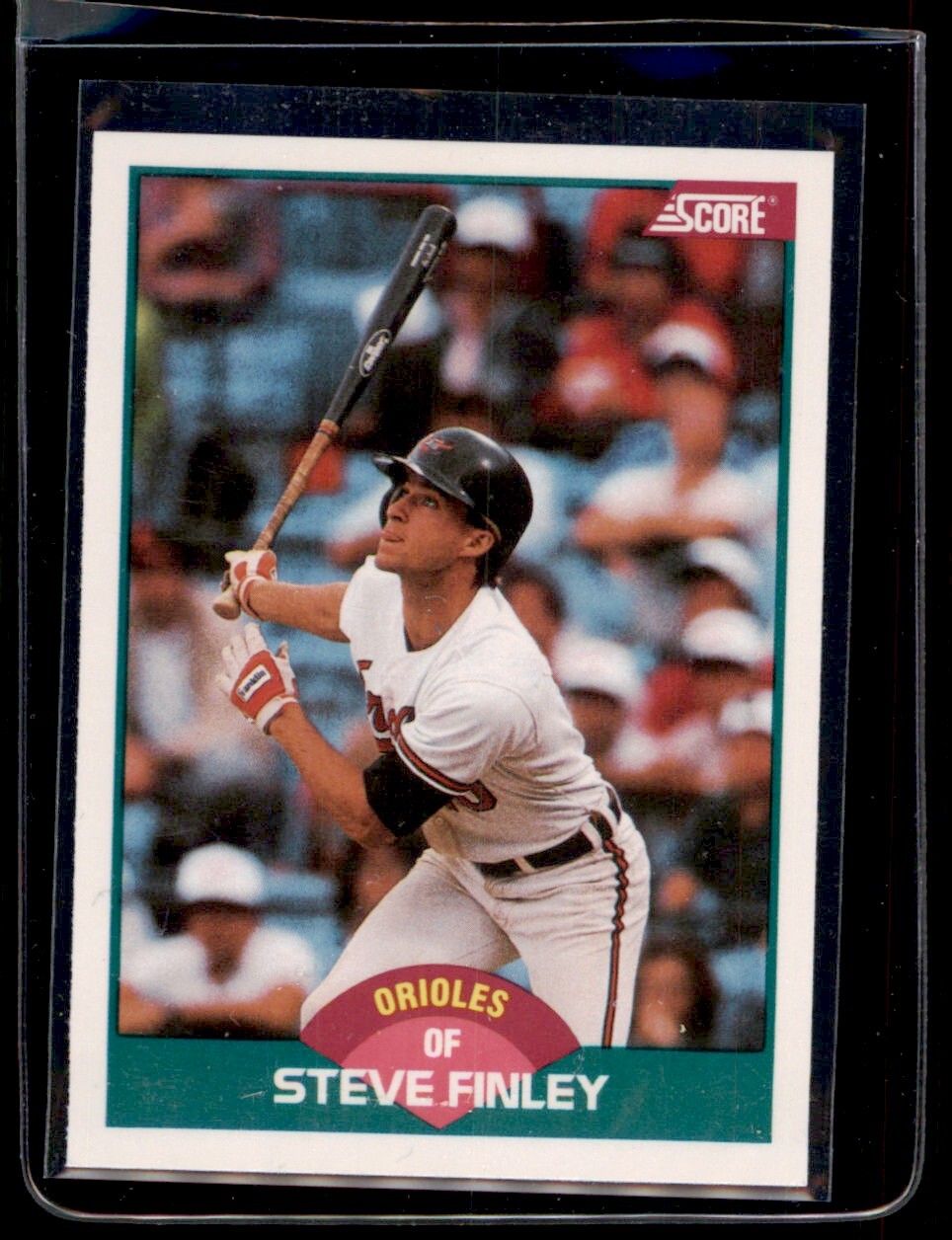 1989 Score Rookie/Traded #95T Steve Finley Rookie