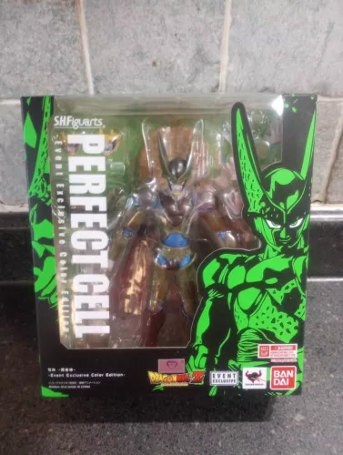 S.H. Figuarts Perfect Cell Dragon Ball Z 2018 exclusivo evento Bandai sin usar y en caja EE. UU.
