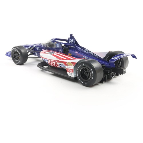 IXO IND18007 1:18 2025 #14 SANTINO FERRUCCI/AJ FOYT CASAS DE CARRERAS PARA NUESTRAS TROPAS - Imagen 4 de 5