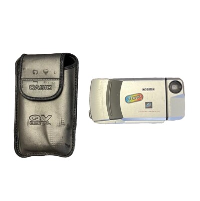 Casio QV-100 Selfie Rotating Lens Tested  